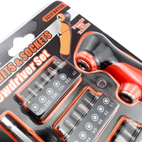 Juego de 37 piezas de destornilladores de trinquete y puntas Torx Phillips con barra extensora magnética para reparación electrónica automotriz y doméstica