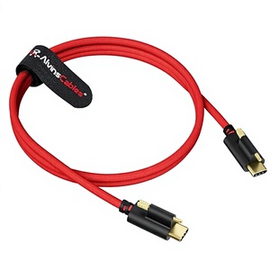 Cable de Transferencia de Datos y Energía USB-C a USB-C Ultraflexible con Bloqueo de Alvin's Cables para Monitor Blackmagic Pyxis, URSA Cine EVF - Product Image 1