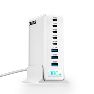 เครื่องชาร์จ USB <span class=keywords><strong>C</strong></span> 640W 380W PD3.1ชนิด <span class=keywords><strong>C</strong></span> 140W GAN ชาร์จเร็ว8พอร์ตสำหรับชาร์จโทรศัพท์แท็บเล็ตและแล็ปท็อป - Product Image 4