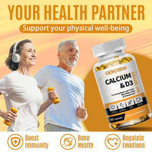 Cápsulas de Gel Suave de Magnesio y Zinc, Complejo de Apoyo Inmunológico, Suplemento de Calcio y Vitamina D3 en Cápsulas de Gel Suave, Suplemento para la Salud Ósea en Adultos - Product Image 2