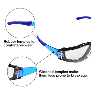 <span class=keywords><strong>Lunettes</strong></span> de sécurité personnalisées à bas <span class=keywords><strong>prix</strong></span>, anti-buée, avec monture en PVC, <span class=keywords><strong>lunettes</strong></span> de sécurité laser - Product Image 3