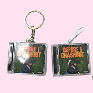 พวงกุญแจอะคริลิค NFC อัจฉริยะ - พวงกุญแจสะสมสไตล์ซีดีอัลบั้มเคป๊อปแบบกำหนดเองได้ - Product Image 1