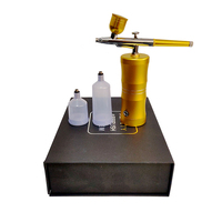 Kit de mini pistolet aérographe et de compresseur sans fil, Portable, sans câble, pour peinture de couleur pour cheveux, nouveau