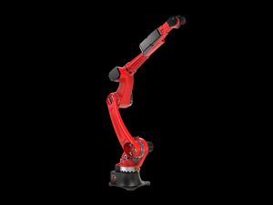 Robot de soudage six axes BORUNTE BRTIRWD2206A avec une charge utile de 6 kg, composants principaux incluant moteur, boîte de vitesses et moteur. - Product Image 1