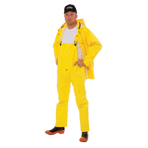Conjunto de <span class=keywords><strong>Impermeable</strong></span> Personalizado para Adultos, Chaqueta de <span class=keywords><strong>Pescador</strong></span> <span class=keywords><strong>Impermeable</strong></span> con Pantalones con Peto, <span class=keywords><strong>Traje</strong></span> de Pesca Resistente y Moderno para Trabajo al Aire Libre - Product Image 5