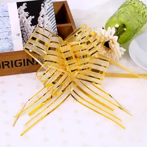 <span class=keywords><strong>2022</strong></span> Año 30 # Organza Pull Bow Christmas Gift Wrap Bow Lustre Pull Bow. - Product Image 1