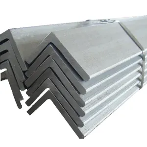 Fabricação de aço carbono suave, ângulo de barra de ângulo igual ou desigual, aço estrutural de ferro 130*100*5mm, durável, para construção