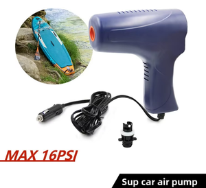 <span class=keywords><strong>Compresseur</strong></span> d'air portable 12V DC pour <span class=keywords><strong>voiture</strong></span>, pression maximale 16 PSI, pompe électrique haute pression pour planche de SUP et bateau pneumatique - Product Image 5