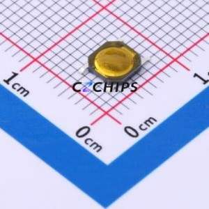 HX TS5208A 250gf Tactile Switch SMD Switch Single Pole Single Throw 2.5N Vertical Mount 4.8mm - Product Image 1