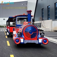 Train sans rails de 72 places pour parcs d'attractions, fêtes foraines, parcs à thème, tourisme routier et visites guidées, à vendre