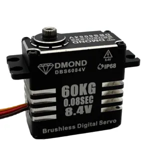 DMOND DBS6084V 60KG 8.4V fırçasız programlanabilir dijital su geçirmez direksiyon dişlisi canavar katil SERVO SB2292SG A86BHMW