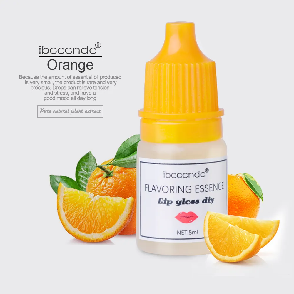 5ml Food Grade Flavour Essence für handgemachte kosmetische Lip gloss Lip gloss DIY Frucht blumen duft Aroma Essential