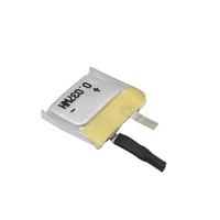 Untuk LP4650 201212 231212 Baterai Lithium Polimer 10mAh 3.7V Baterai Lipo Super Kecil dengan Perlindungan PCB Tingkat Pengosongan 10C