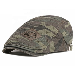 Béret de camouflage pour hommes, casquette décontractée de plein air pour femme, chapeau universel de grande taille, tendance, nouvelle collection printemps et automne - Product Image 2