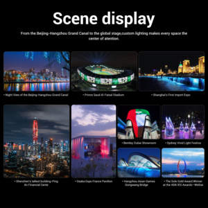 Tira de Luz LED de Tres Lados, Resistente al Agua para Exteriores, para Iluminación de Fachadas de Edificios - Product Image 4