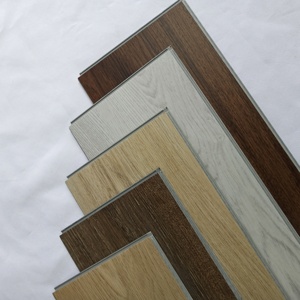 Diseño personalizado de alta calidad de lujo 6 "x 37" patrones de piedra en relieve de madera 101% Virgin Office núcleo rígido SPC suelo de plástico - Product Image 5