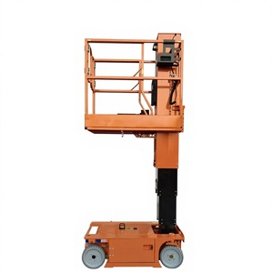 自走式垂直マストリフト 6-12m 電動一人乗り高所作業車 - Product Image 1