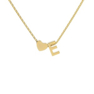 Fusione senza tempo di affetto: ciondolo cuore con iniziale 'A' come simbolo di <span class=keywords><strong>amore</strong></span> duraturo ed eleganza personalizzata - Product Image 6