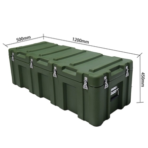 Large Size 1200*500*450mm LLDPE Rotational Molding Portable Heavy Duty IP67 <b>Waterproof</b> <b>Tool</b> Case with EVA OEM/ODM Support - Product Image 1