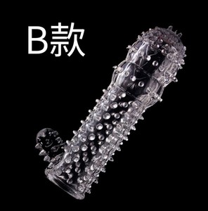 Ejderha prezervatif yetişkin şeffaf kristal seks oyuncak penis kollu horoz halka yapay penis başak prezervatif özel prezervatif erkek seks ürün - Product Image 6