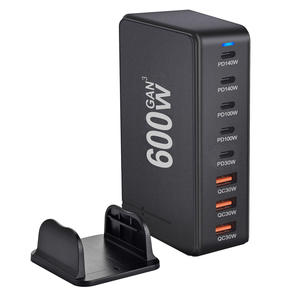 Enchufe portátil más <span class=keywords><strong>barato</strong></span> de 600W para pared de teléfono móvil, cable Premium completo, teléfono móvil inteligente Gan, estación de carga Usb rápida tipo C - Product Image 4
