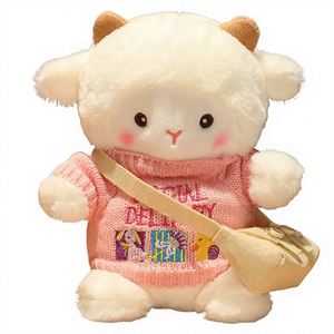 Lamb Plush Toy & Soft Sheep <b>Pillow</b> Cloth Doll Valentine's Day and Birthday Gift for Girls Mini 21cm - Product Image 4