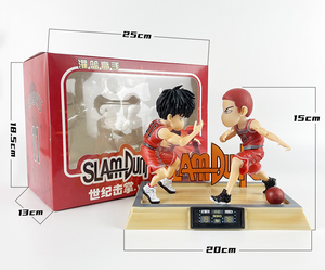 BJ Anime SD SLAM DUNKEN Q <span class=keywords><strong>Ver</strong></span>. 16cm Sakuragi Hanamichi con Rukawa Kaede Victory High Fives Figura divertida Muñecas de baloncesto Regalos - Product Image 4