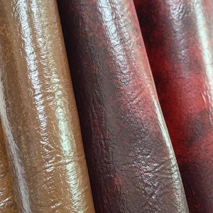 Gran oferta, cuero sintético Artificial impermeable agrietado con cera <span class=keywords><strong>de</strong></span> aceite <span class=keywords><strong>de</strong></span> piel sintética con estampado personalizado para <span class=keywords><strong>retapizado</strong></span> <span class=keywords><strong>de</strong></span> sofá - Product Image 5