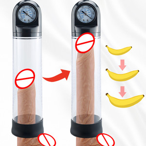 熱売中 ソフトシリコン製 大型ウォーターディック 増大ディックマッサージ器 男性用増大器 電動ペニスポンプ 増大 - Product Image 2