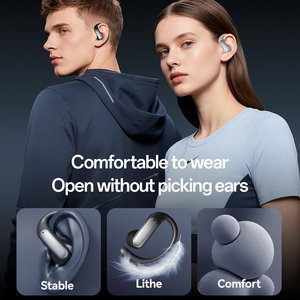 M134 Simple Style Ear Hook Earbuds Sports Air Conduction Wireless Earphones with <b>Powerful</b> Bass and <b>LED</b> <b>Battery</b> Indicator - Product Image 6