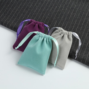 Velvet Drawstring Pouches 8x10cm 5x7cm Jewelry Storage <b>Bags</b> For Rings And Accessories Gift Packaging <b>Small</b> Cloth Pouches - Product Image 1