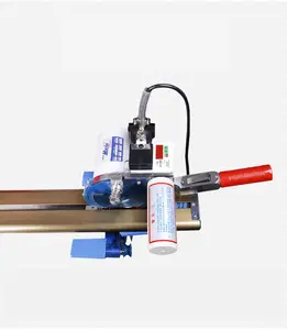 Mesin pemotong kain serat mikro otomatis tekstil komersial Tiongkok mesin pemotong kain pisau bulat Digital