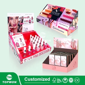 Estantes de Exhibición de Mesa de Tienda Personalizables, Mostrador de Maquillaje, Soporte de Exhibición de Tablero de Espuma de PVC - Product Image 3