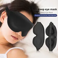 Masque de sommeil pour dormeurs latéraux, femmes et hommes, masque pour les yeux bloquant la lumière, masque de sommeil 3D profilé