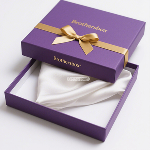 Personalized Design Luxury Rigid Card Handmade Apparel Clothes Gift <b>Box</b> Packaging Luxury for Shoes Scarf - Product Image 3
