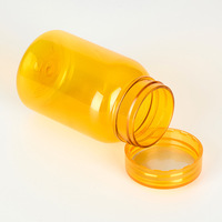Flacon personnalisé en PET 100 ml pour capsules de vitamines et de calcium, sérigraphié, de qualité alimentaire, haut de gamme, pour produits de santé, avec bouchon à vis
