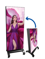 Écran d'affichage numérique intelligent portable avec écran LED, publicité au détail, connexion Wifi USB pour événements, affichage intelligent