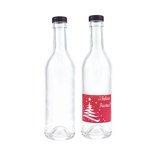 375ml 500ml 750ml 1000ml Bouteille d'emballage de vin en verre vide Bordeaux Bourgogne Rhin avec bouchon à vis Botella De Bordelesa Bourgogne - Product Image 3