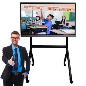 Oem Certified Best Price 55 65 Inch Interactive Flat Panel 4k Lcd Digital Interactive Electronic Smart Boards for Schools - Product Image 1
