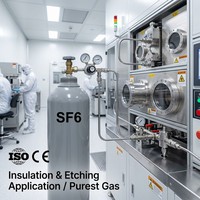Hexafluoruro de Azufre (SF6) UN1080 Clase 2.2 en Cilindros de Acero de Alta Presión con Certificado de Conformidad (COA) y Ficha de Datos de Seguridad (SDS) Completos