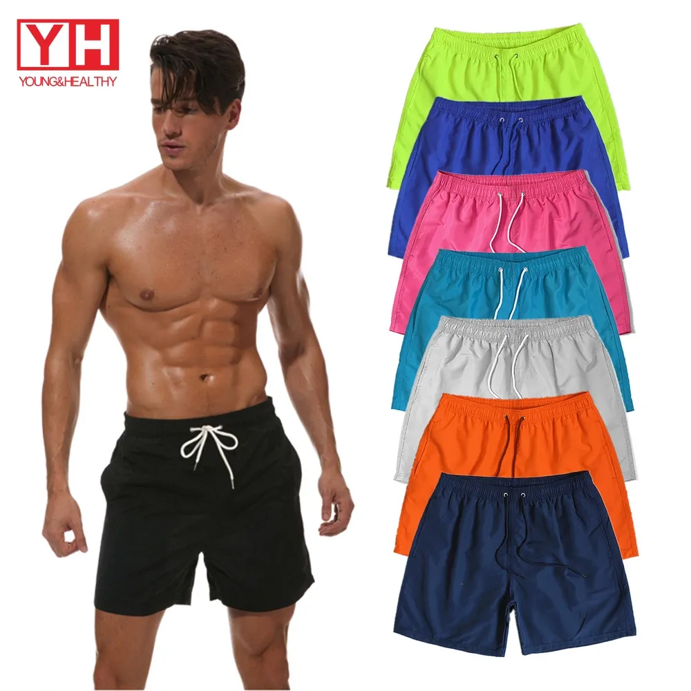 High Quality Men Beach Short Quick Dry Swimwear Men's Swimsuits Beach Wear Swim Shorts