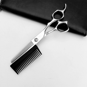 Ciseaux à effiler de 6 pouces Suzhou avec peigne, ciseaux de coiffure pour droitiers, outils de salon de beauté, lame standard - Product Image 3