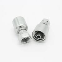 Connecteurs de tuyaux hydrauliques en acier au carbone forgé ORFS FEMALE Seal-Lock Parker série 43 1JS43-6-6 avec logo personnalisable