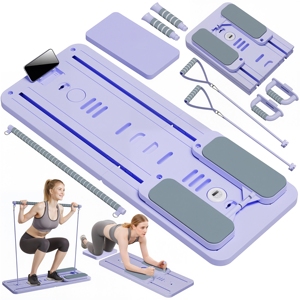 Nuevo Modelo de Tabla de Pilates Reformer para Entrenar Abdomen, Cintura y Piernas, Duradera, Portátil, Fácil de Guardar, Equipo Multifuncional para Fitness en Casa - Product Image 3
