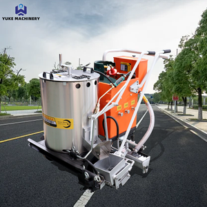 เครื่องทำเครื่องหมาย<span class=keywords><strong>เส้น</strong></span>จราจรแบบหลอมละลายเครื่องทำเครื่องหมายถนนรับประกันหนึ่งปี - Product Image 1