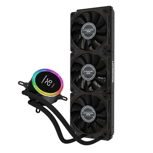 LOVINGCOOL OEM personalizado 360 Aio enfriador de ventilador de agua con pantalla de temperatura enfriador de <span class=keywords><strong>CPU</strong></span> para PC de juegos INTEL LGA115X/1200/1700/2066 - Product Image 2