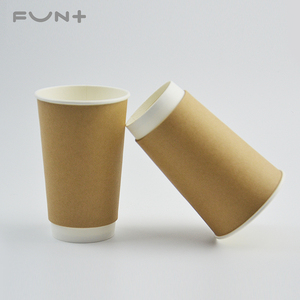 Gobelets à café en papier jetables imprimables à <span class=keywords><strong>double</strong></span> <span class=keywords><strong>paroi</strong></span> de 12 oz, prix bas, vente chaude, personnalisables, usine 2025 - Product Image 5