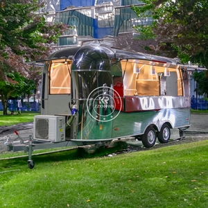 Camion de restauration de haute qualité 2025, remorque de traiteur, bar à café, camionnette à glaces, pizza, burgers, chariot de nourriture chaude - Product Image 6
