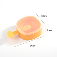 Moules à glaces en silicone réutilisables pour congélateur, sans BPA, à libération facile, avec bâtonnets, pour glaces maison et sucettes glacées, motif dessin animé