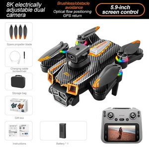(Nuevo) Mini Dron GPS Profesional A19 Pro Max Plegable con Cámara 4K Dual, Quadcopter con Gimbal Óptico WiFi y Evitación de Obstáculos - Product Image 5